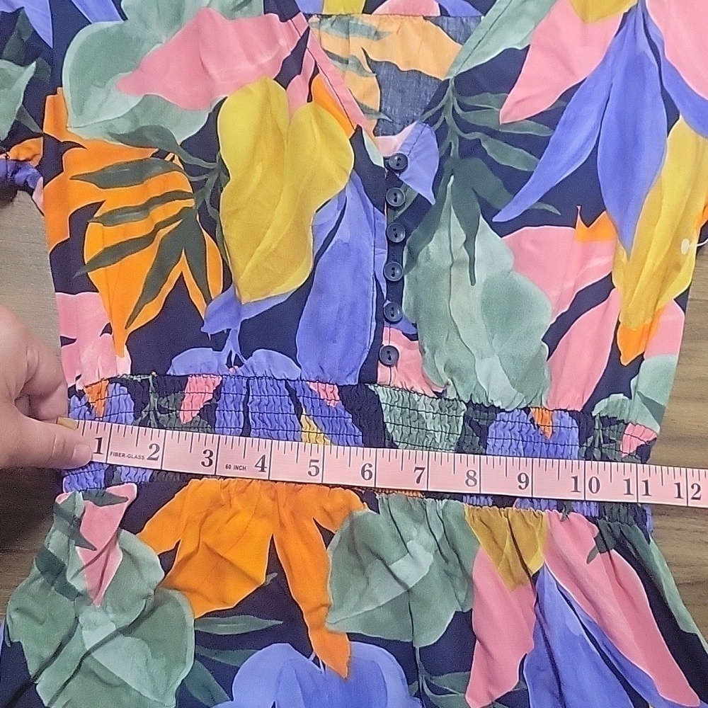 Anthropologie Abel The Label Floral Leonard Maxi Dress-Size Small - Picture 14 of 16